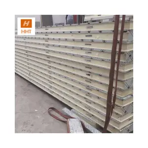 Insulated Pu Sandwich Panel For Cold Storage Room Pu Foam Panel Cheap Price 100mm 150mm 120mm Thermal Insulation Price Pu Sandwi