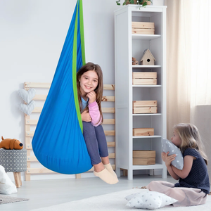 Columpio Sensorial Interior con Precisión de Fábrica, <span class=keywords><strong>Hamaca</strong></span> para Bebé con Soporte y Cojín de Aire, Columpio de Nailon para Niños para Uso en Exteriores - Product Image 3