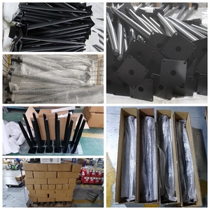 Piétements de meubles robustes personnalisés : pieds de lit, pieds de meuble <span class=keywords><strong>noir</strong></span>, pieds de canapé en métal, pieds de table basse et de chaise en fer - Product Image 5