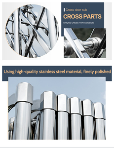 <span class=keywords><strong>Portail</strong></span> automatique coulissant électrique en acier inoxydable pour allée, coulissant accordéon rétractable, avec couleurs de peinture pour écoles - Product Image 6