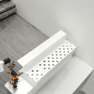 Vinvy Weiße Moderne PVC-Trockenbau-Eckleiste Wasserbeständig Antibakterielle Eigenschaften CE-Zertifiziert Anpassbare Länge für - Product Image 2