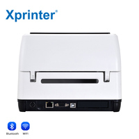 Imprimante thermique Xprinter XP-T451B en vente flash, imprimante d'étiquettes thermiques de 4 pouces avec connexion USB et Wifi, imprimante d'étiquettes thermique