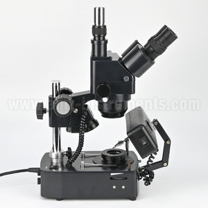 ASZ-ZT5 Zoom 1X-4X Trinocular Jewelry Gemological Dark Field <strong>Microscope</strong> for the Examination of Diamonds and Gemstones Analysis - Product Image 4