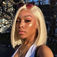 Bon marché, vente en gros, perruques péruviennes courtes Bob, cheveux humains HD, perruque Lace Front pour femmes noires, vendeur de perruques en cheveux humains Full Lace