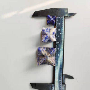 Estrella Merkaba de cristal, <span class=keywords><strong>jaspe</strong></span> rojo de 8 puntos, tres tamaños, para regalo - Product Image 6