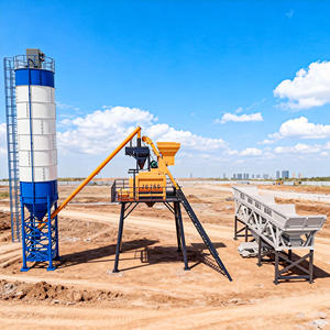 Offre Spéciale Centrale à Béton Stationnaire HZS35 avec Élévateur à Trémie pour la Construction - Product Image 1