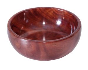 Moderno Tazón de Servir Redondo de Madera de Sheesham Natural, Hecho a Mano, con Acabado Brillante, para Decoración del Hogar - Product Image 3
