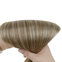 Extensions de cheveux naturels vierges Remy non traités, tissage de cheveux humains à donneur unique, 100 % cuticules alignées, pour salon