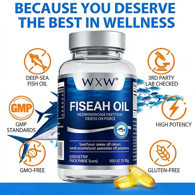 Concentrated Fish Oil Softgels with Omega