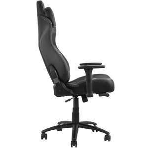 <span class=keywords><strong>Chaise</strong></span> de jeu moderne en cuir respirant noir de qualité supérieure, pivotante 3D, inclinable multi-angles avec <span class=keywords><strong>coussin</strong></span> en mousse à mémoire de forme - Product Image 2