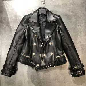 Ladies Long Leather Coat Genuine Leather Trench For Women Women Jackets And Coats 2021 Leather Jacket