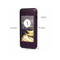 Stock espagnol 433.92Mhz code gratuit 10 pagers système de téléavertisseur sans fil restaurant