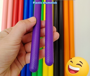 Baquetas de nailon 5A, baquetas de bajo de plástico coloridas con asas antideslizantes, herramienta de percusión - Product Image 3