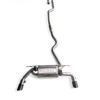 Échappement Catback en Acier Inoxydable Valvetronic pour BMW 320I 330I F30 2.0t 2013-2019 – Amélioration Acoustique des Tuyaux d'Échappement et du Silencieux