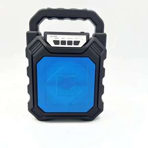 Factory Portable Bluetooth Speaker LED <b>Light</b> FM Radio Handheld Outdoor Speaker <b>Wireless</b> Stereo Bass Speaker - Product Image 2