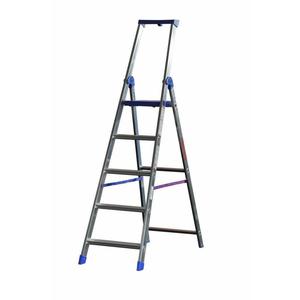 CLIMB04 Échelle à angle de 4 degrés avec plancher et parapet Échelle d'échafaudage multi-usage - Product Image 1