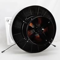 Ventilateur de toit solaire 220V, moteur CC, hotte d'évacuation, pales en acier inoxydable, ventilation pour élevage de porcs, OEM 2100CBM/h, garantie 2 ans