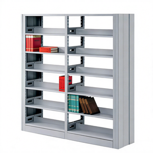 Meubles de bibliothèque universitaire, étagères de rangement en métal, présentoirs - Product Image 5