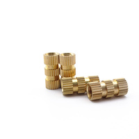 Insert Tabung Berulir Baja Logam EN ISO 10664 Star Bolt and Nut 1/4" Insert Logam Kuningan
