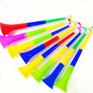 Corneta Vuvuzela con Logotipo Personalizado - Trompeta de Plástico Barata al por Mayor para Partidos de Fútbol, Aficionados al Deporte y Accesorios para Animar en Conciertos - Product Image 2