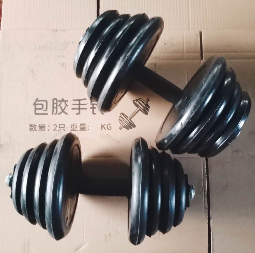 Free Weight Lifting Equipment Dumb Bells Workout Lbs 10Kg Gym Hexagon Dumbell Rubber Hex Dumbbell rubber Sets In Pounds