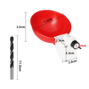 Abreuvoirs automatiques pour poulets, DIY, avec trou de 3/8'' pour seau, abreuvoir, <span class=keywords><strong>tuyau</strong></span> <span class=keywords><strong>PVC</strong></span>, livraison rapide - Product Image 3