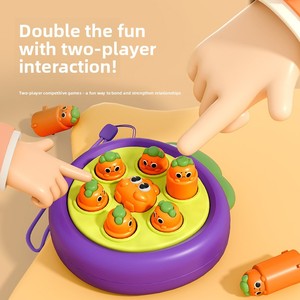 Nouveau jeu éducatif interactif parent-enfant en bois, type Whack-a-Mole, pour bébés, à pousser et jouer, cadeau éducatif pour enfants - Product Image 3