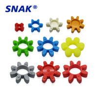 Coussin d'accouplement araignée SNAK Factory pour machines pétrolières, en caoutchouc PU, type GR MT T, élément araignée d'accouplement à mâchoires courbées pour arbre