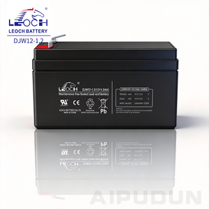 Batterie à décharge profonde 12V 1.2Ah longue durée - LEOCH DJW12-1.2 pour systèmes de stockage d'énergie et de secours - Product Image 4
