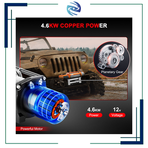 קל הדרכה בטיחות התקנה 3-שלבים כוכבי הילוכים <span class=keywords><strong>12v</strong></span> <span class=keywords><strong>13500lbs</strong></span> חוט 2 שלטים אלחוטיים <span class=keywords><strong>winch</strong></span> - Product Image 3