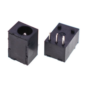 Terminal Soket DC003 Betina <span class=keywords><strong>3</strong></span> Pin untuk Pengelasan Dc-003 <span class=keywords><strong>3</strong></span>.5x1.3mm Hitam Konektor Soket Jack Daya DC - Product Image 2
