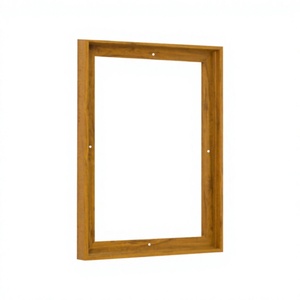 Cornice Fotografica Rettangolare Verticale <span class=keywords><strong>Clamaro</strong></span> COLLAGE 80 X 121 |   Nero Opaco |   Cornice in MDF con Pannello Posteriore in Vetro Acrilico Infrangibile e Metallo - Product Image 5