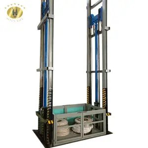 Nacelle-élévateur électrique motorisée, verticale et hydraulique, 3 étages, 500kg, 10m, plate-forme de levage, pour entrepôt