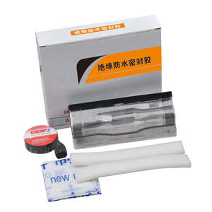 Boîte <span class=keywords><strong>de</strong></span> <span class=keywords><strong>jonction</strong></span> droite souterraine WZUMER F1 Kit d'assemblage <span class=keywords><strong>de</strong></span> câbles en <span class=keywords><strong>résine</strong></span> moulée <span class=keywords><strong>étanche</strong></span> pour sceller et protéger les câbles - Product Image 1