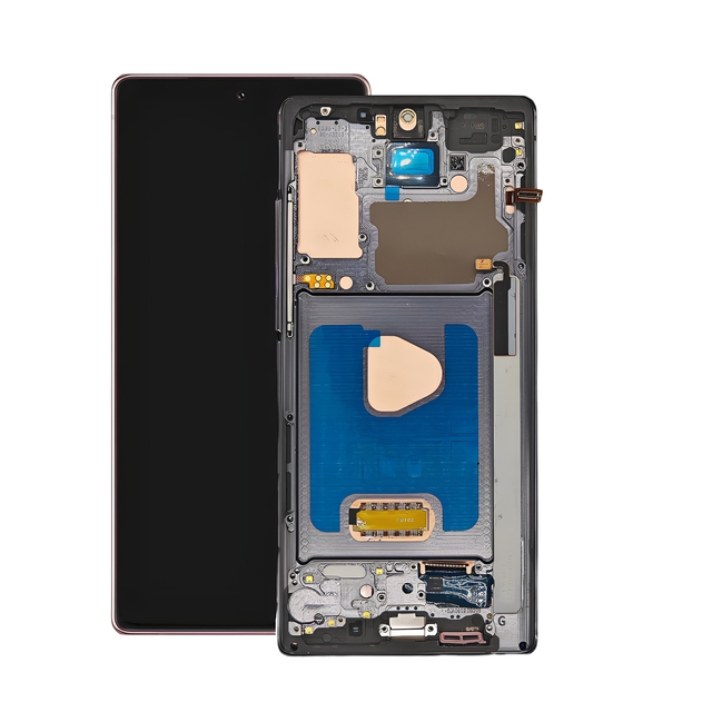 AMOLED Screen for Samsung Galaxy Note 20 N980 N981 5G LCD Display Touch Digitizer Assembly with Frame TFT Replacement Phone Part