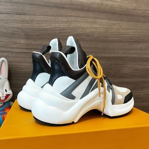 Top Men's Luxury High-top Lace-up Basketball <b>Shoes</b>-Mesh & Cloth <b>Upper</b> Comfortable Breathable Design for Slow-Paced Use - Product Image 4