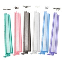 Alat Penyortir Mahjong Imperial Sacred American 18 Inci Plastik Transparan 2-in-1 Pengatur Mahjong Dilengkapi Batang Dorong