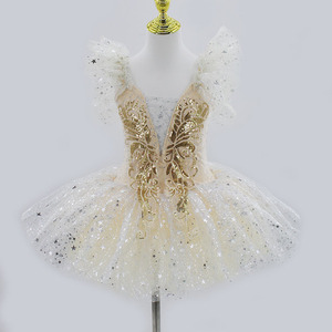 Nuovo Abito Professionale da Balletto per Bambine, Tutù Romantico in Nylon, Abbigliamento per Spettacoli, <span class=keywords><strong>Danza</strong></span> Contemporanea - Product Image 4