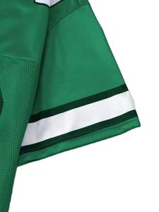 เสื้อยืดฟุตบอลผ้าฝ้าย100% สำหรับผู้ชายทรงหลวมพิมพ์ลายตาข่ายเจอร์ซีย์ - Product Image 6