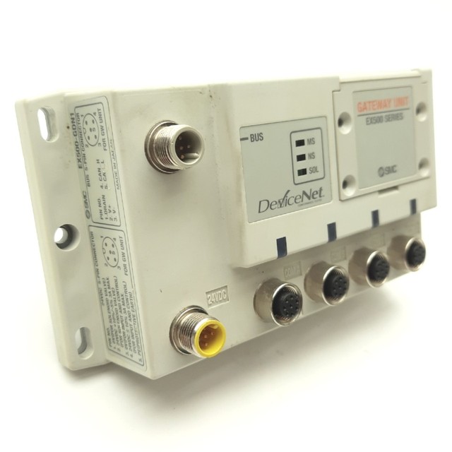 EX500-GDN1 Valve/Sensor DeviceNet Serial Interface/Gateway, 64x I/O, 24VDC