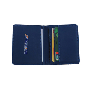 Sang Trọng Mới Thiết Kế Tùy Chỉnh Hai Lá Chủ Thẻ Người Đàn Ông Phụ Nữ <span class=keywords><strong>Mini</strong></span> Thẻ Gói Kinh Doanh Thẻ Nhỏ Ví Không Đóng Cửa 8Mm Dày - Product Image 4