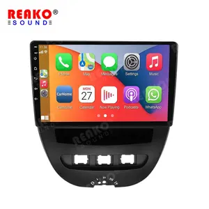 10 дюймов Android Carplay для Peugeot 107 Citroen C1 2009-2015 Toyota Aygo 2005-2014 Автомобильная GPS навигация Wifi Аудио Видео магнитола