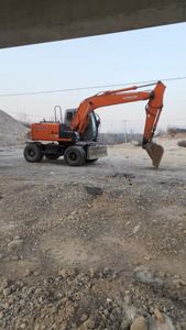 Excavatrice sur pneus d'occasion ZAXIS130W, matériel d'occasion de haute qualité, prix réel, excavatrice sur pneus d'occasion Hitachi ZX130W ZX145W ZX170W ZX180W - Product Image 2