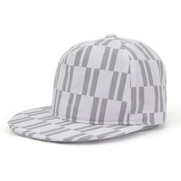 Casquette de baseball sportive de luxe avec fermeture Velcro ou Snapback, nouvelle casquette Snapback classique à rayures imprimées de luxe, taille ajustable