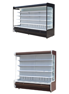 Refrigerador de Exhibición Abierta para Frutas y Verduras de Alta Calidad, Enfriador Vertical con Doble Cortina de Aire para <span class=keywords><strong>Supermercado</strong></span> - Product Image 4