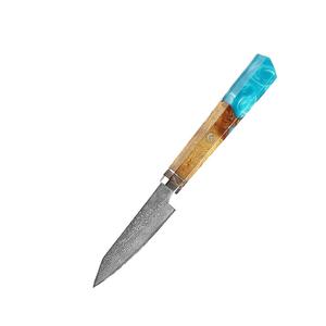 3.5 "inch Damascus thép trái cây dao Nhật Bản VG10 trái cây lột bếp cắt đầu bếp của Multitool dao phụ kiện nhà bếp - Product Image 1