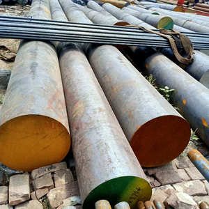 מגולגל חם 4140 4340 פלדת פחמן בר עגול 42crmo Cr12mov פלדת כלי 12l14 Sncm439 בר עגול פלדה מסגסוגת פחמן נמוכה - Product Image 5