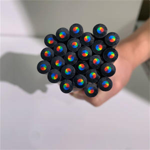 Pour <span class=keywords><strong>Amazon</strong></span> Cross-Border Ensemble de crayons de couleur à sept couleurs Bois noir Arc-en-ciel HB Dureté du plomb pour une utilisation scolaire Matériau en papier plastique - Product Image 3