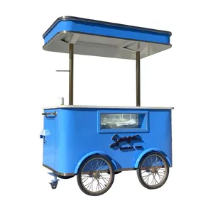 YITUO carrito de helados de venta a bajo precio/carrito de helados de venta bicicleta de helados playa