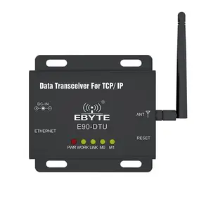 E90-DTU(433C30E) ebyte ModBus 433mhz ईथरनेट वायरलेस आरएफ ट्रांसीवर 1W iot मॉड्यूल Modbus टीसीपी Modbus RTU करने के लिए गेटवे